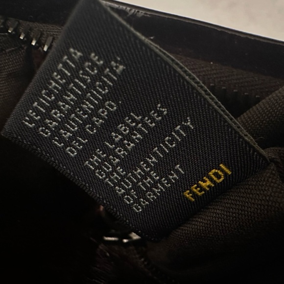 Vintage Fendi Tobacco Monogram 'To You' Convertible Clutch - Picture 8 of 15